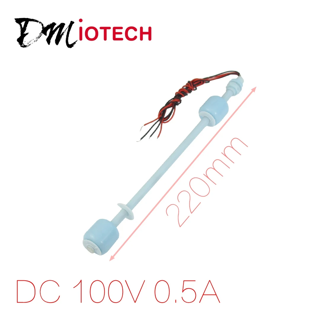 

UXCELL 26.5Cm Dual Ball Water Level Sensor Vertical Liquid Float Switch Fish Tank Pool