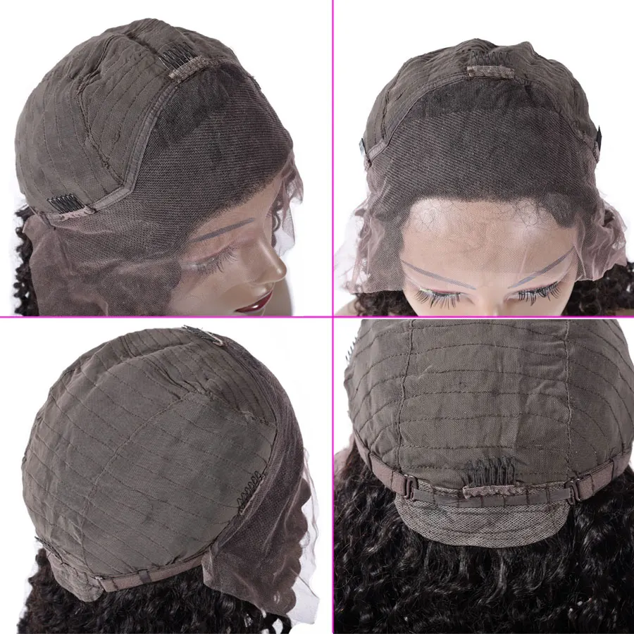 kinky curly wig Brazilian 13*4 Lace Front human hair wigs Pre Plucked Hairline Bleached Knots Remy Jerry wave Woman Lace Wigs kinky curly wig Brazilian 13*4 Lace Front human hair wigs Pre Plucked Hairline Bleached Knots Remy Jerry wave Woman Lace Wigs