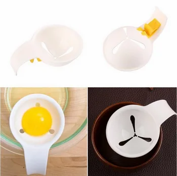

DHL 1000pcs Mini Egg Yolk White Separator With Silicone Holder