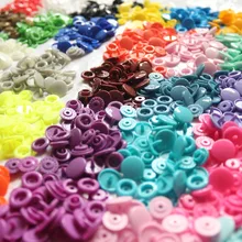 

200 SETS/LOT Mix color clothing accessories sold KAM T5 baby snap buttons