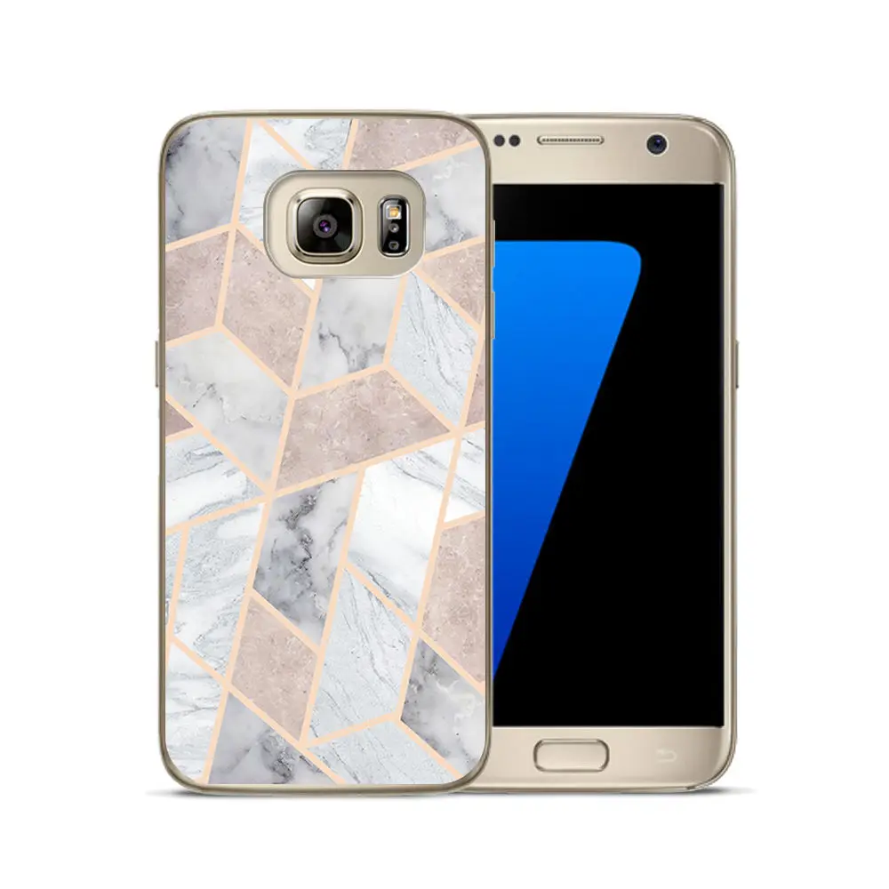 Smart Back Protective Phone Cover Case FOR Samsung S5 Soft TP Case FOR Samsung S8 Clear painted Case FOR Galax S6 S7 S8 Plus S9 (17)