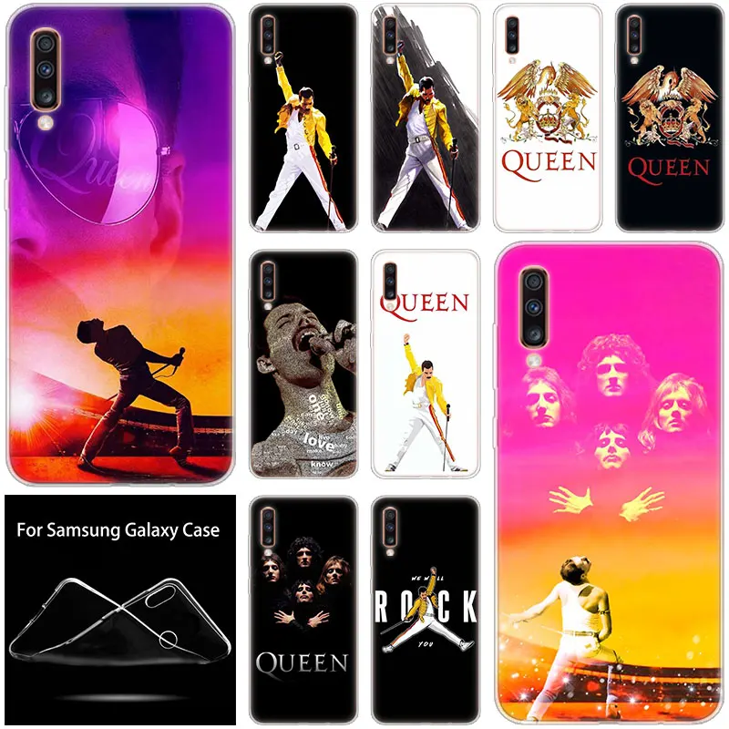 

Queen Freddie Mercury Silicone Case For Samsung Galaxy A90 A80 A70 A60 A50 A40 A30 A10 A20E A2CORE A9 A7 A8 A6 Plus 2018 A5 2017