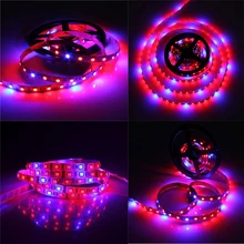 1pcs Aquarium light Waterproof Led grow light 660nm 460nm SMD5050 72W Led Strip Plant lamp grow