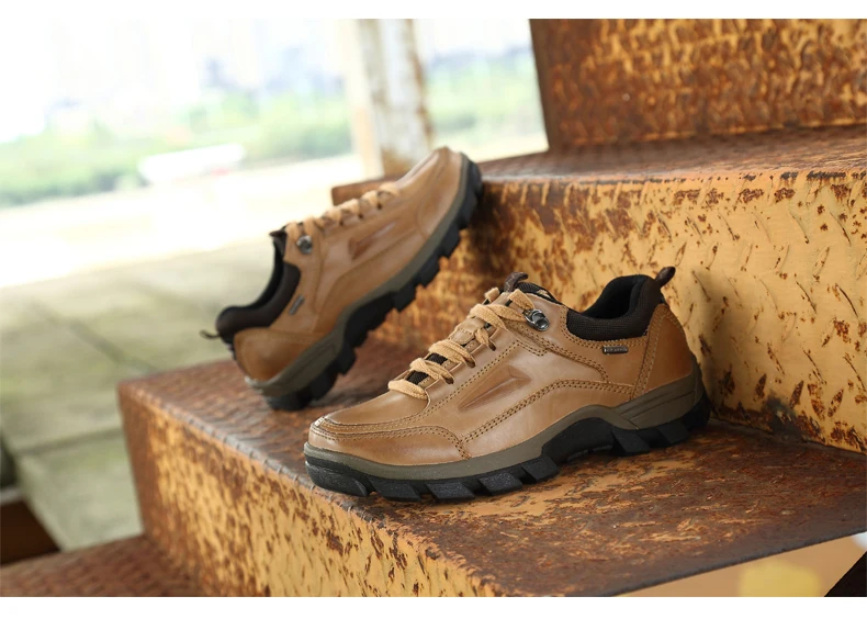 Hademade/ботинки из натуральной кожи; мужские рабочие ботинки; Супер повседневные кожаные защитные ботинки; все сезоны; мужские Ботильоны; Уличная обувь