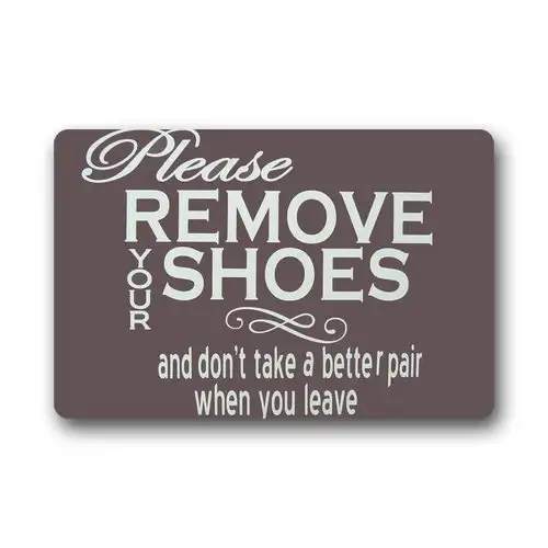 Door Mats Custom Machine Washable Mat Funny Words Please Door Mats Custom Machine Washable Mat Funny Words Please