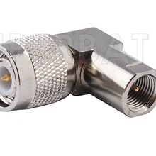 Superbat 5 шт. TNC-FME RF адаптер TNC штекер заглушка FME правый угол коаксиальный разъем