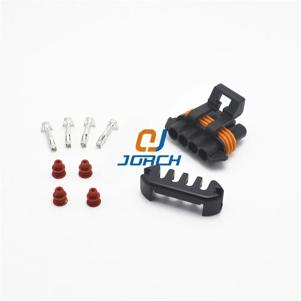 

4 pin automobile Delphi Oxygen sensor connector plug For cars 12162144