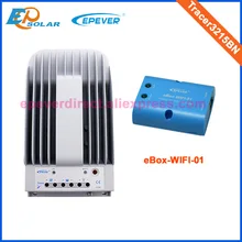 12 В 24 В автоматическая работа EPEVER солнечный регулятор eBOX-Wifi-01 беспроводной адаптер Tracer3215BN MPPT 30A 30 Ампер TNT и FedEx