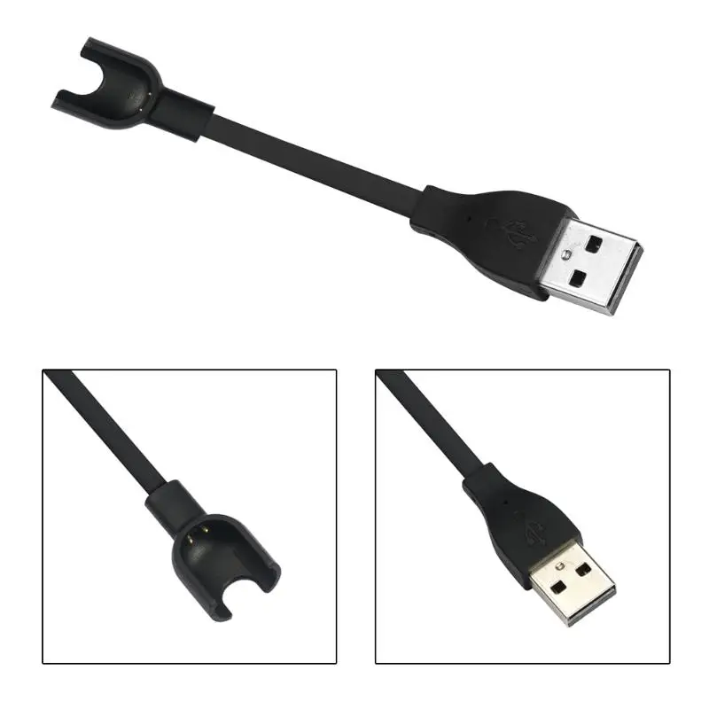 USB-зарядная док-станция для смарт-часов кабель быстрой зарядки Xiaomi Mi Band 3 2