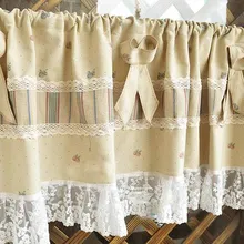 New arrival 45x130cm modern lace kitchen font b window b font font b curtains b font