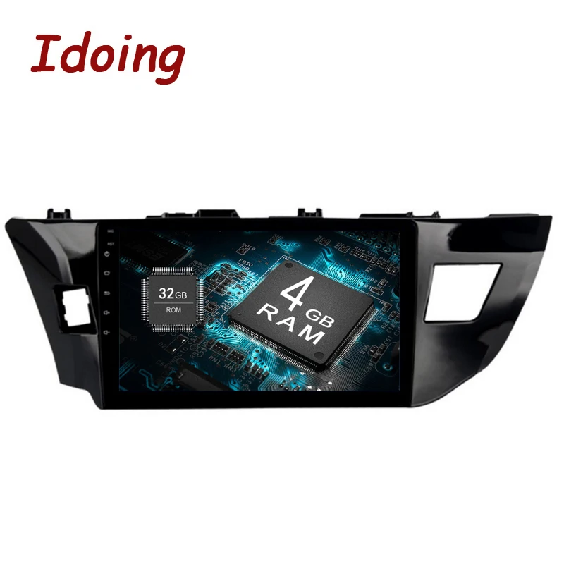 

Idoing 2Din10.2"8Core Car GPS Player Android8.0/7.1 For Toyota Coorolla Steering-Wheel Touch Screen 4GB+32GB Fast Boot NO DVD