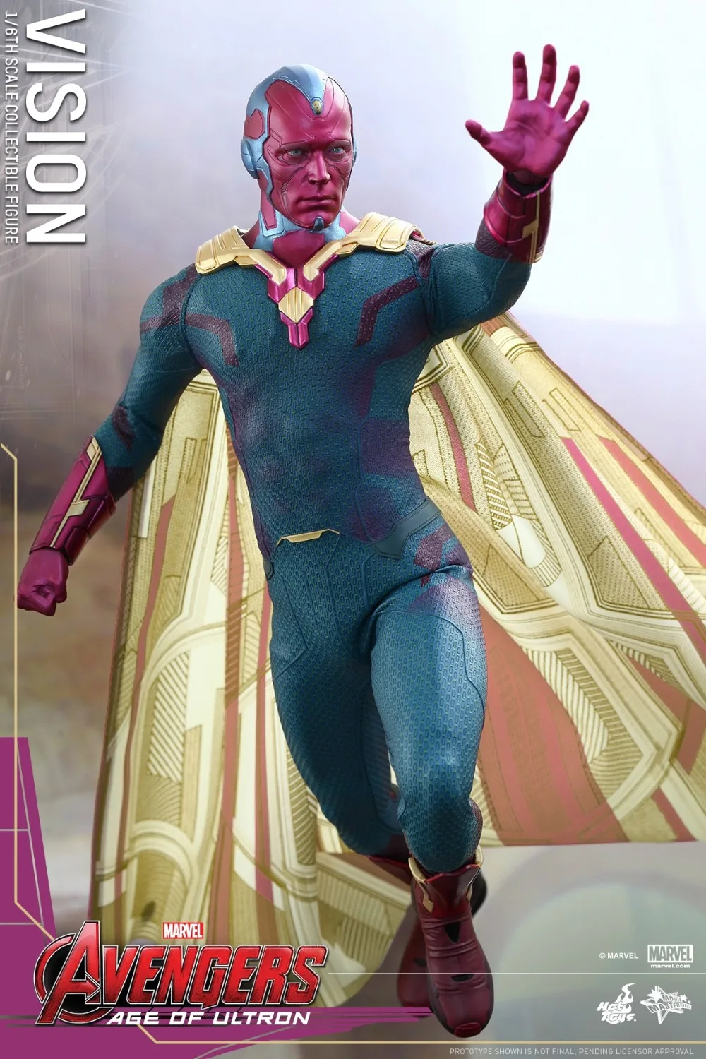 

1/6 scale figure doll Avengers: Age of Ultron Vision 12" action figure doll Collectible figure Plastic model toys