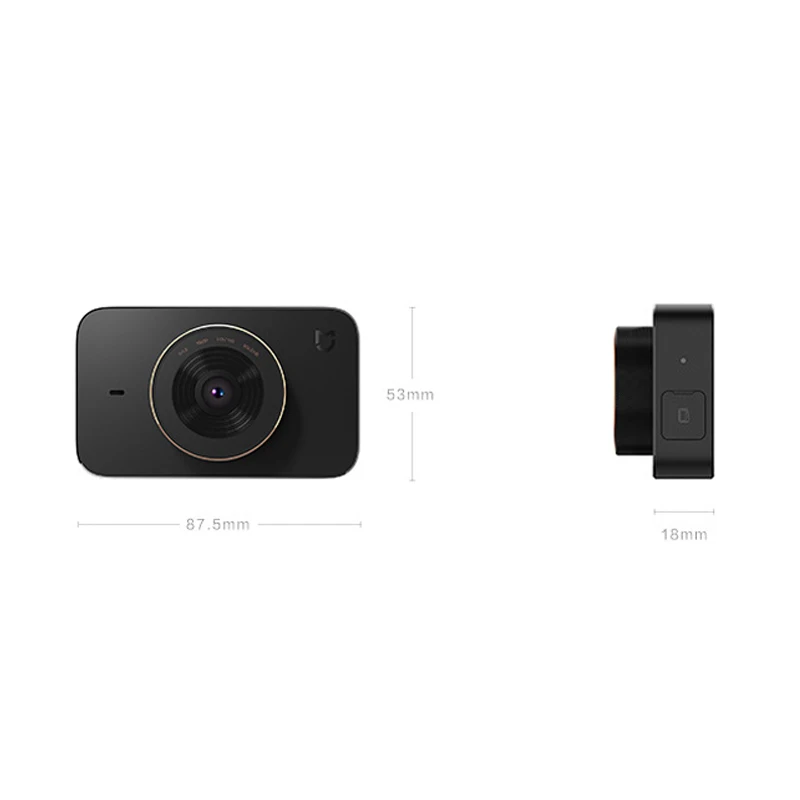 Оригинальный Xiaomi Mijia Smart Видеорегистраторы для автомобилей 3 дюймов Full HD 1080p тире