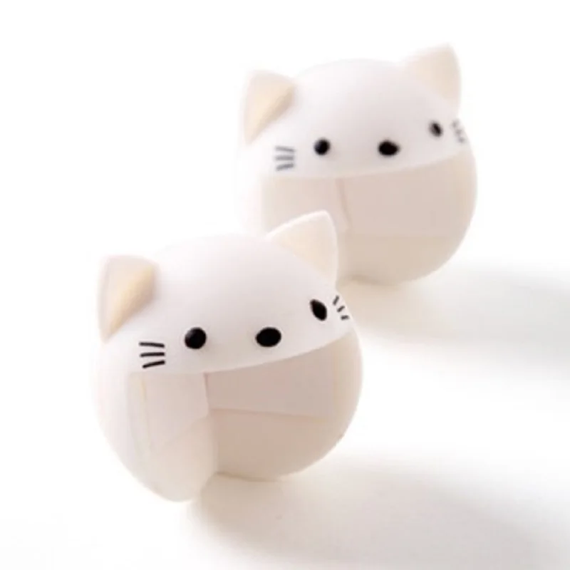 Free Shipping 2pcs Cute Silicone Baby Safety Protector Desk Table Corner Edge Protection Cover