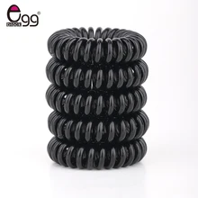 5 ШТ. Женщины Головной Убор Телефонный Провод Шнур Голову Цветок Аксессуары Для Волос волосы Кольцо Волос Веревки, Резинки Для Волос