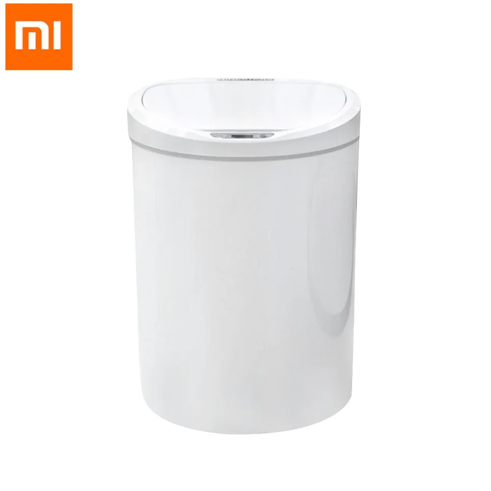 

NINESTARS Intelligent Induction Trash Can for Kitchen Living Bathroom Automatic Infrared Motion Sensor Rubbish Waste Bin