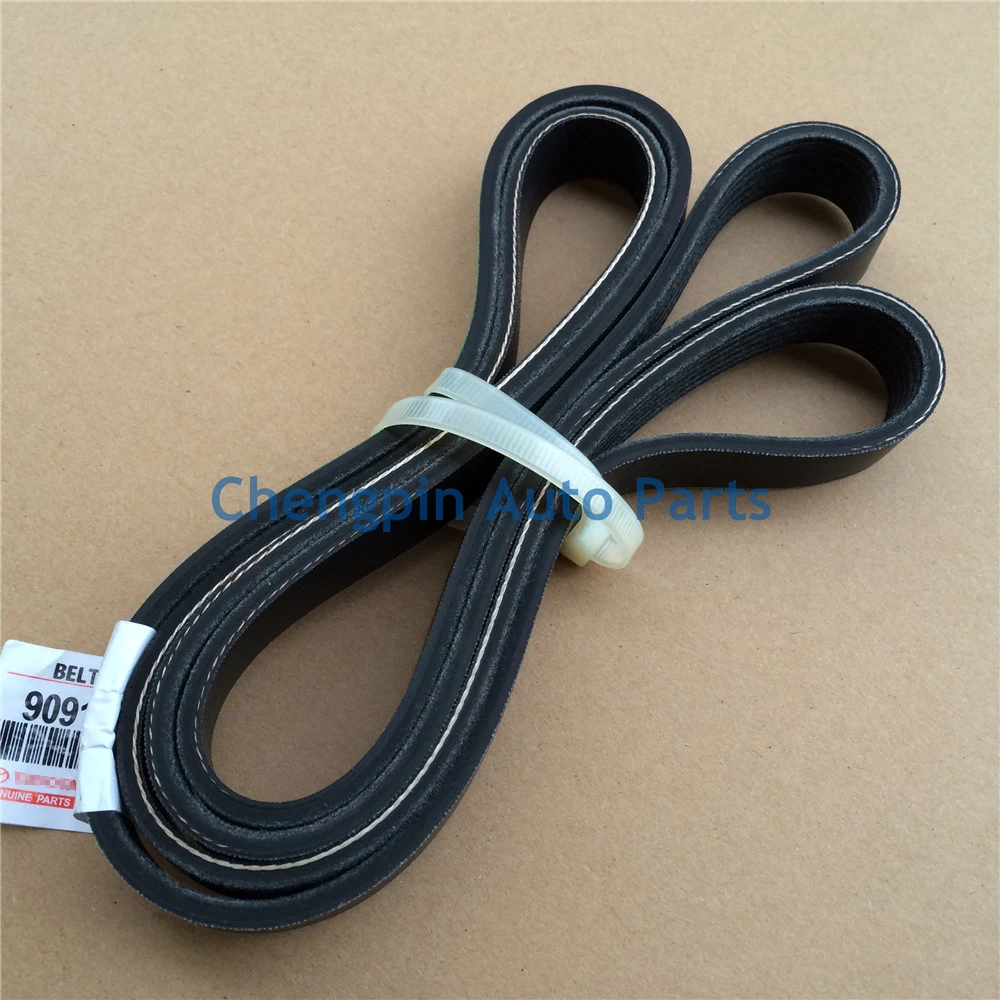 

V(FOR FAN & ALTERNATOR) BELT OEM# 90916-T2007 6PK1880 Multi Rib Fan Drive Belt For TOYOTA 02-05 Celica / 03-08 Corolla 1.8 /