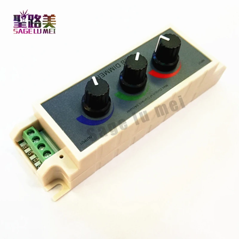 

RGB Dimmer Stepless Adjustable Switch LED Strip Lights Tape Controller DC12-24V Three way switch for 2835 3528 5050 led light