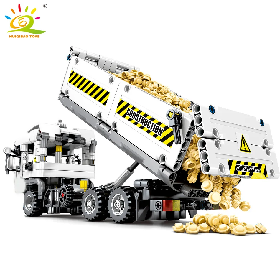 Pаспродажа 799 шт. Technic Engineering Truck строительные блоки Совместимость с legoingly автомобиль кирпичи развивающие DIY игрушки для детей мальчиков