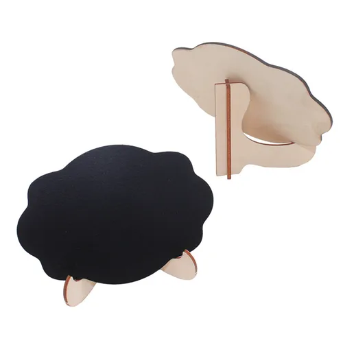 5pcs/Lot Cloud shape Wooden mini blackboard Message boardFor Wedding Party Decorations chalkboards Islamabad