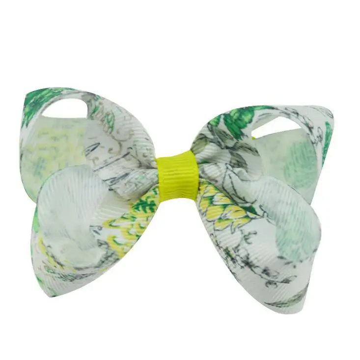 printing ribbon twisted hairbow6