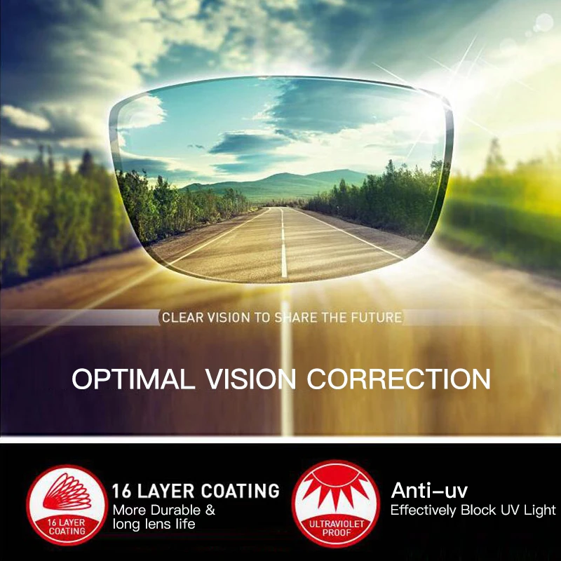 Goede Mingyue Hoge Index 1.56 1.61 1.67 1.74 Clear Lenzen CR 39 Bril Voor Recept Optische Bijziend Lenzen