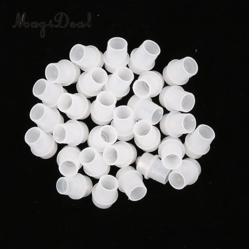 30x Stainless Steel Rollerball Vials Ball Tops For Essential Oils
