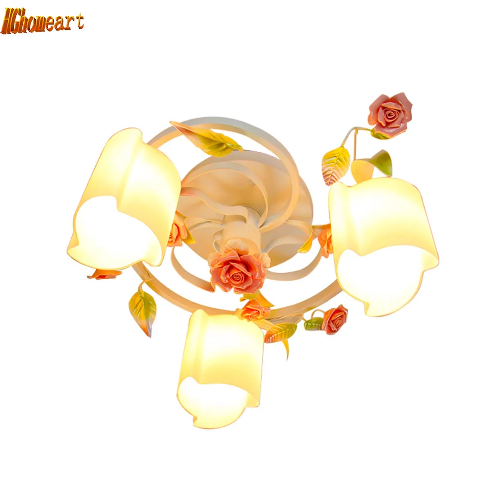 HGhomeart Roses Modern Led Ceiling Lights Luminaria Home Lighting Flush Mount Ceiling Light Kids Ceiling Lamps Bedroom Lighting HGhomeart Roses Modern Led Ceiling Lights Luminaria Home Lighting Flush Mount Ceiling Light Kids Ceiling Lamps Bedroom Lighting