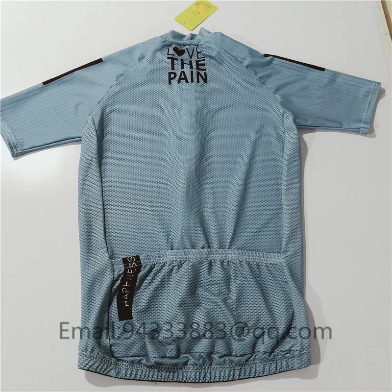 LOVE THE PAIN high quality cycling jersey summer men bike shirt breathable quick-drying mesh sweatshirt maillot ciclismo hombre