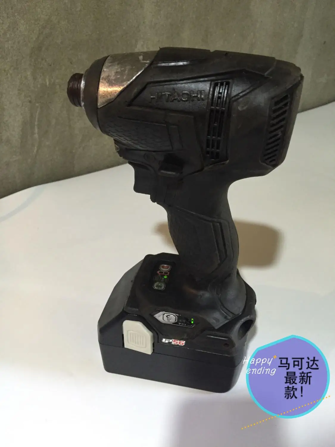 Hitachi Hitachi Wh18ddl 18v Lithium Battery Brushless Impact Driver