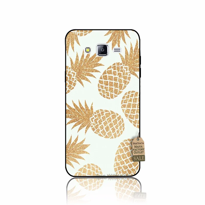 MaiYaCa золотой розовый ананас новейший модный роскошный чехол для телефона samsung J7