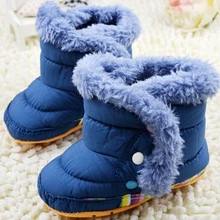 Новинка; обувь для малышей с мягкой подошвой; сезон осень-зима; теплые детские ботинки для детей 0-1 года