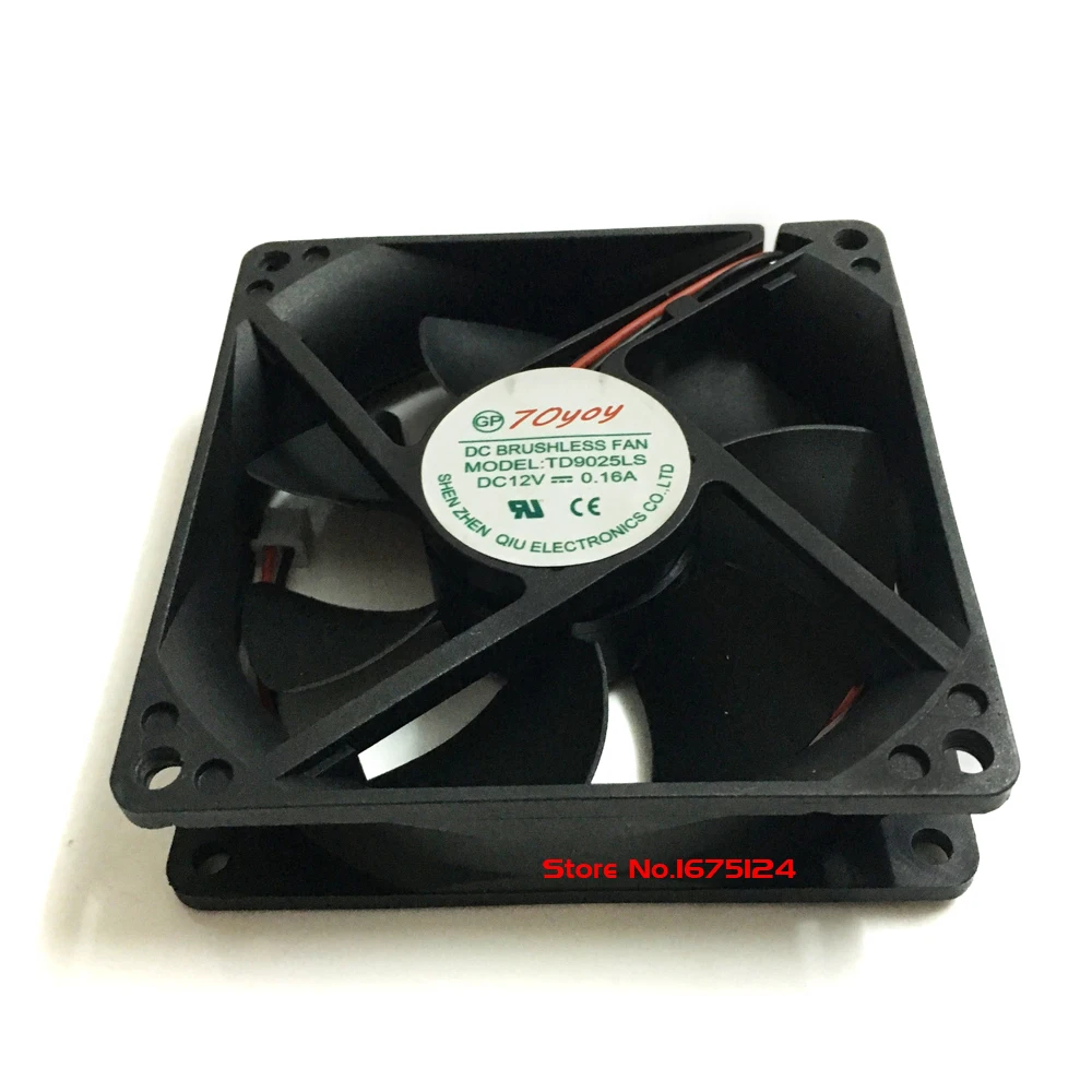 Кулер для ЦП TD9025LS 12 В 0 16 а 90 мм * 25 чехол компьютера с гидравлическим подшипником