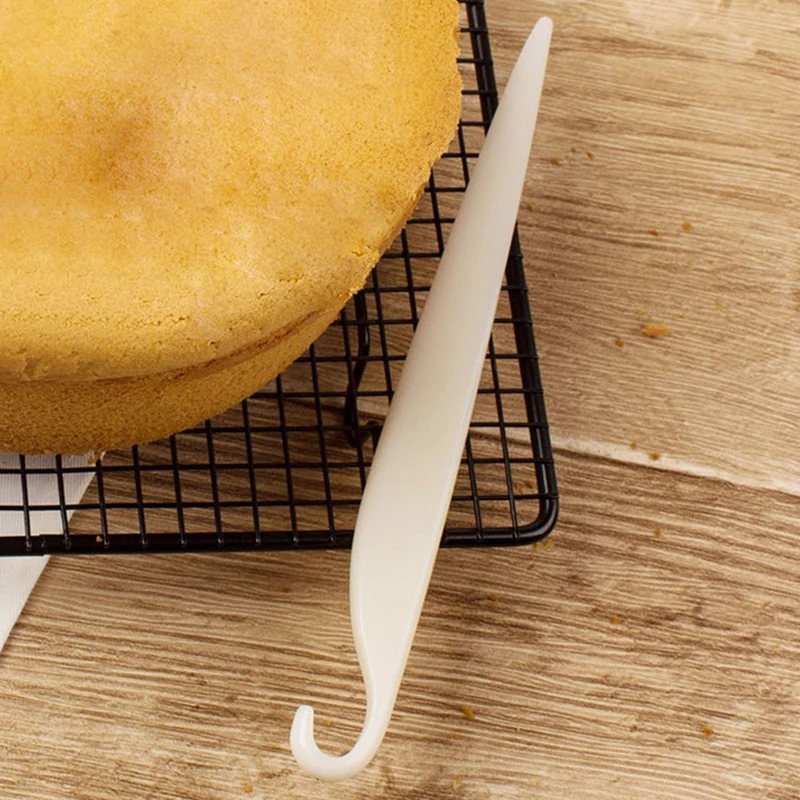 1 pc Cake Stripping Knife Plastic Stripping Knife Fondant Cake Modelling Pen Baking Bread Pan Cake Scraper Blade - Image 6