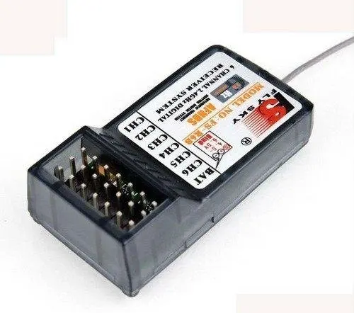 

FlySky FS-R6B 2.4GHZ 6Channel AFHDS Receiver for T4B/T6B/TH9B Car Boat Heli/Airplanes/Glid/Copter F03102