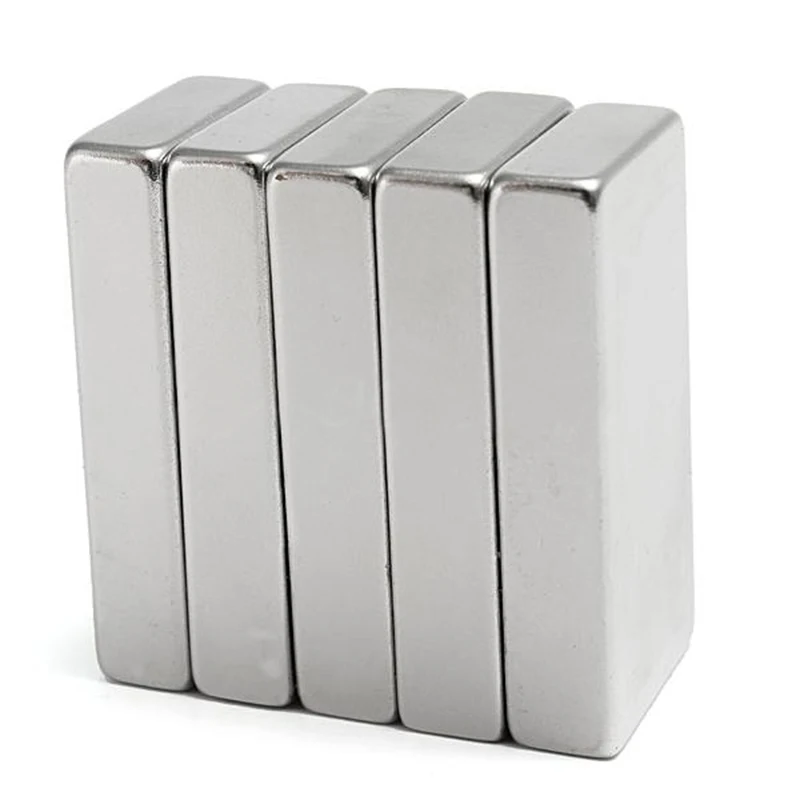 

1Pc Super Strong Square Block Cuboid Magnet 50x25x10mm Powerful Rare Earth Neodymium N52 Magnets For Speaker Motors Mayitr
