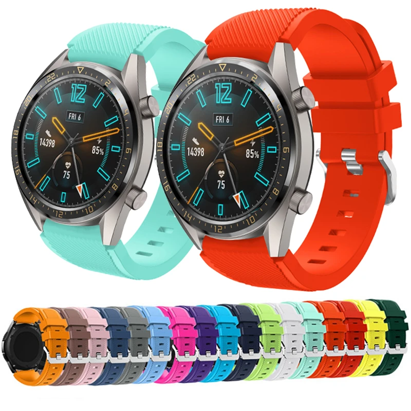 Ремешок для часов Huawei Watch GT/Huawei Magic силиконовый спортивный браслет Gear S3 2 Classic 22