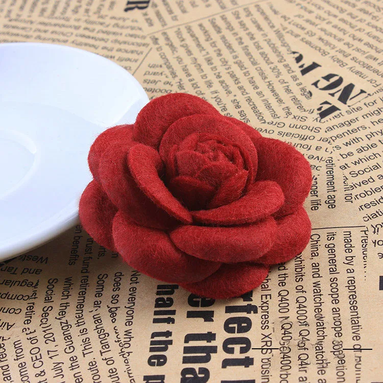 I-Remiel высококлассная корейская мода новая ткань цветок лук брошь для кардигана шелковые шарфы Пряжка булавка для женской одежды аксессуары