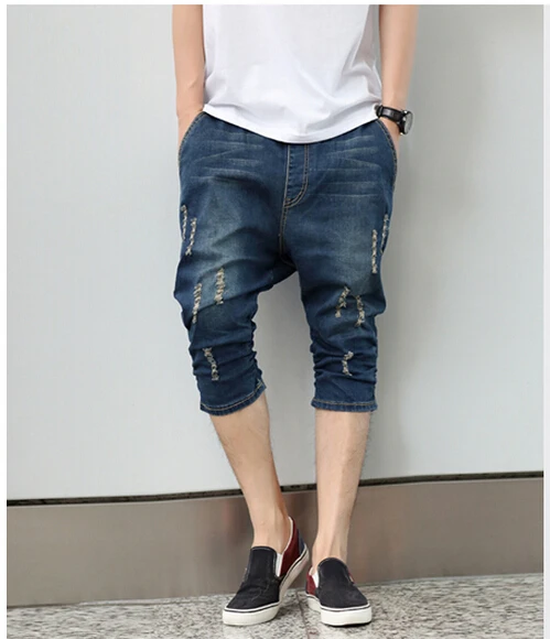 Newest Men Jeans Stretch Distressed 
