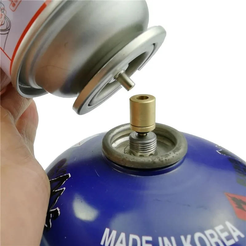 Gas Refill Adapter Outdoor Camping Stove Cylinder Tank Burner Accessories Hiking Inflate Butane Canister | Спорт и развлечения
