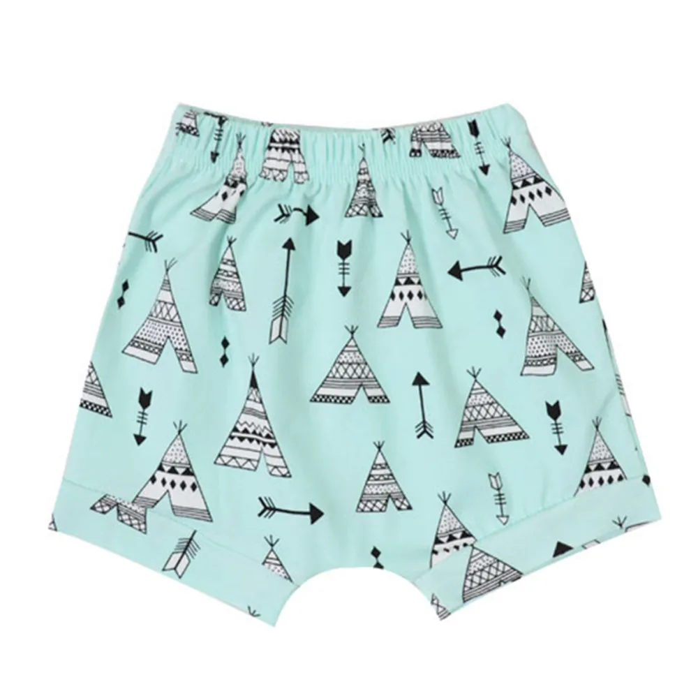 Summer Cotton baby shorts For boys girls Fruit styles stripe animal fox pattern Children PP Shorts Newborn Harem Shorts beach Y3