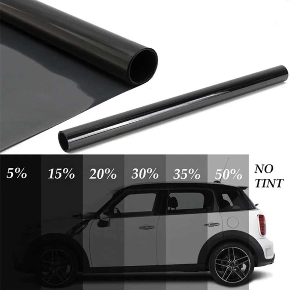 Window Tint Film Black 35/% VLT Roll 2 PLY for Car House Commercial