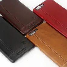 Pierre Cardin Натуральная Кожа Роскошные ультратонкие сотовые телефоны чехол для One Plus 5 Чехол OnePlus 5 Футляр задняя крышка Бесплатная Доставка