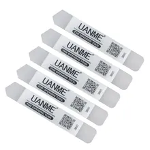 Ferramentas de abertura de telefone, 5 pçs/lote uanme lcd bateria de aço inoxidável lâmina suave alavanca spudger para iphone/ipad/ipod