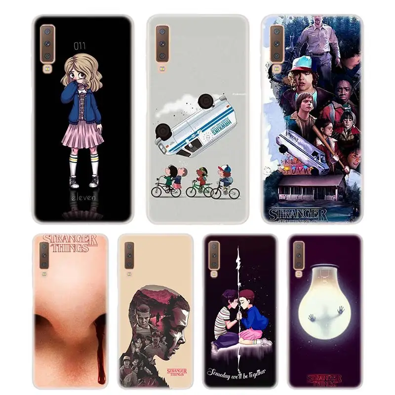

Silicone Phone Case Dangerous Stranger Things Printing for Samsung Galaxy A8S A9 A8 Star A7 A6 A5 A3 Plus 2018 2017 2016 Cover