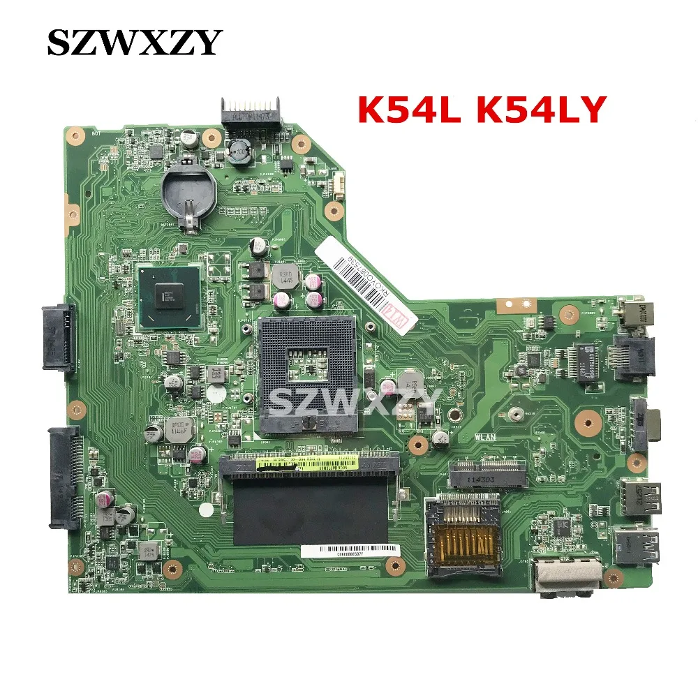 Основная плата K54L REV: 2 0 для Asus K54LY X54H материнская ноутбука HM65 DDR3 полностью протестирована|Материнские платы