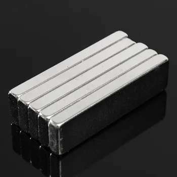 

50pcs N52 Strong Countersunk Strong Block Square Rare Earth Neodymium Magnets 40x10x4mm