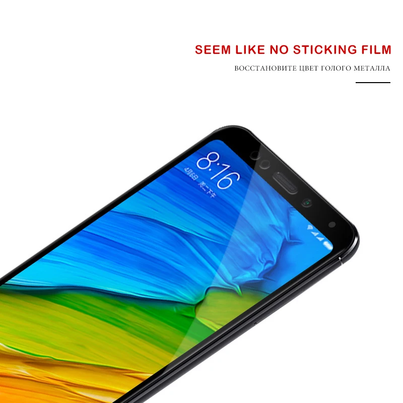 Полное покрытие Стекло для Xiaomi Redmi 5 плюс закаленное 4x s2 Примечание pro 6X7 Mi7 Экран