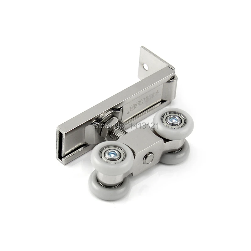 Hardware Slide Door Roller Side-Mounted Sliding Door Wooden Door Track Slide Pulley Hanging Rail Household Hardware Hardware Slide Door Roller Side-Mounted Sliding Door Wooden Door Track Slide Pulley Hanging Rail Household Hardware