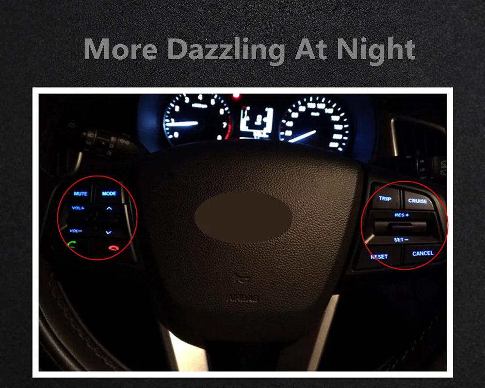 Для hyundai ix25(creta) 1.6L руль круиз-контроль кнопки дистанционного управления переключатель громкости автомобильные аксессуары/